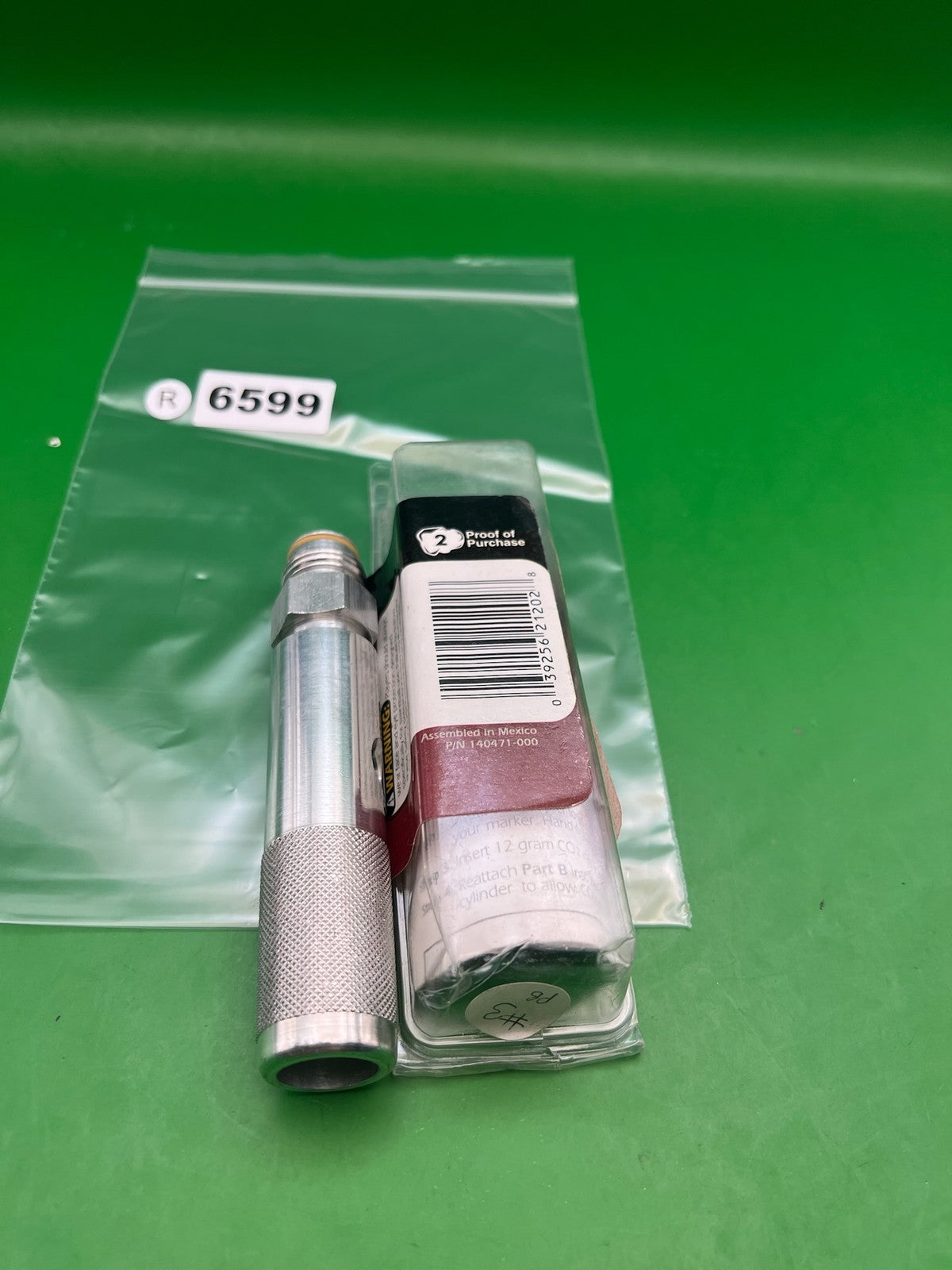 Brass Eagle 12g CO2 Jett Adapter Silver