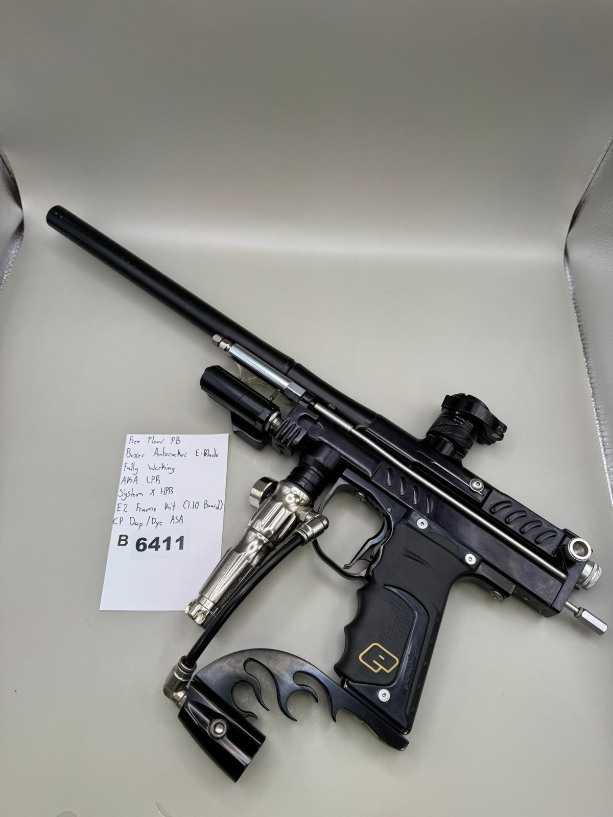 Free Flow PB Boxer Autococker E-Blade - Paintball Marker Fully Working