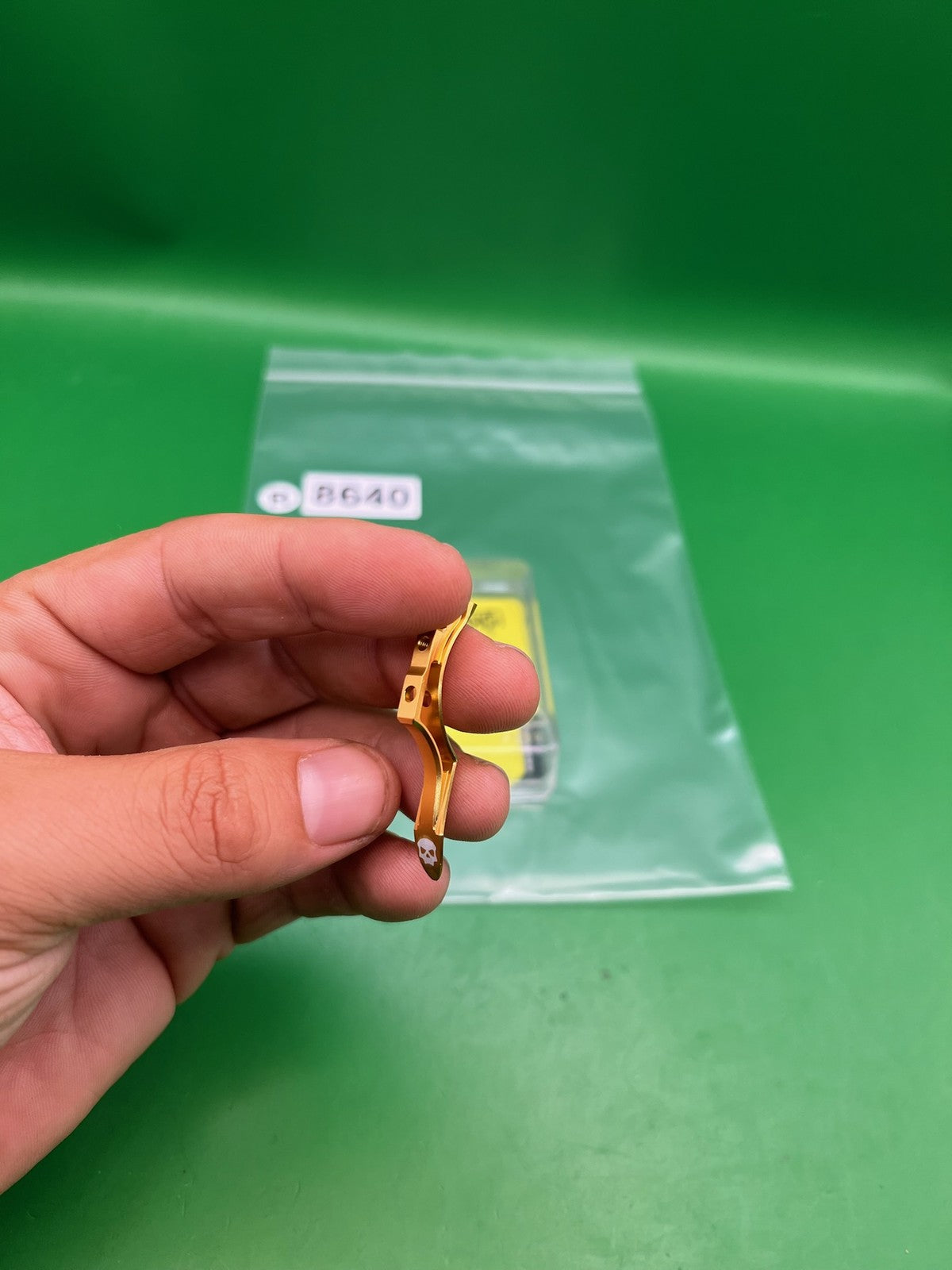 Infamous Deuce 1R DNA Trigger Gold Fits LV2 Geo4 CS1 CS1.5 180R 170R CSR CSPro