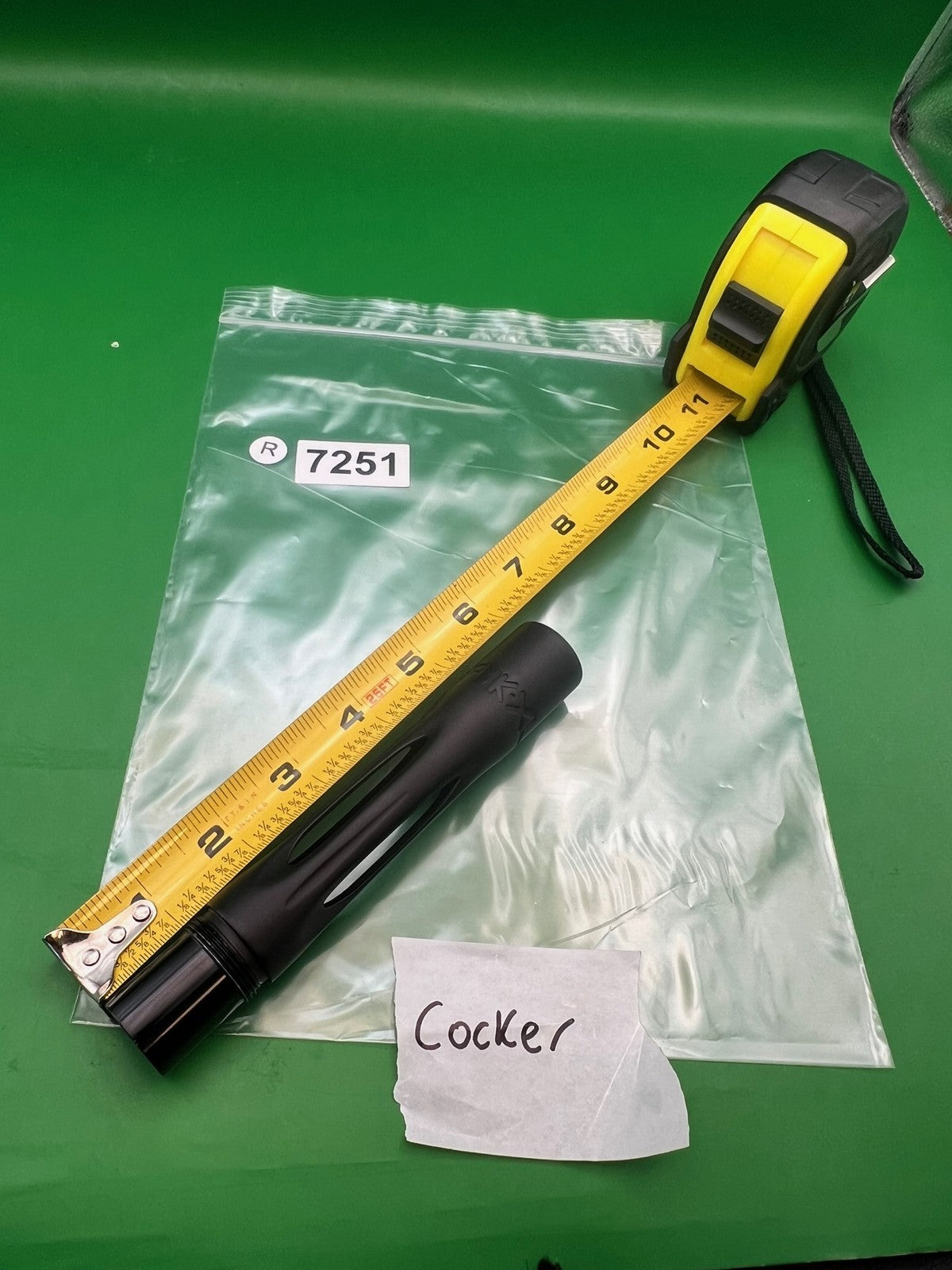 Smart Parts Freak XL Barrel Back Autococker Thread Black Dust