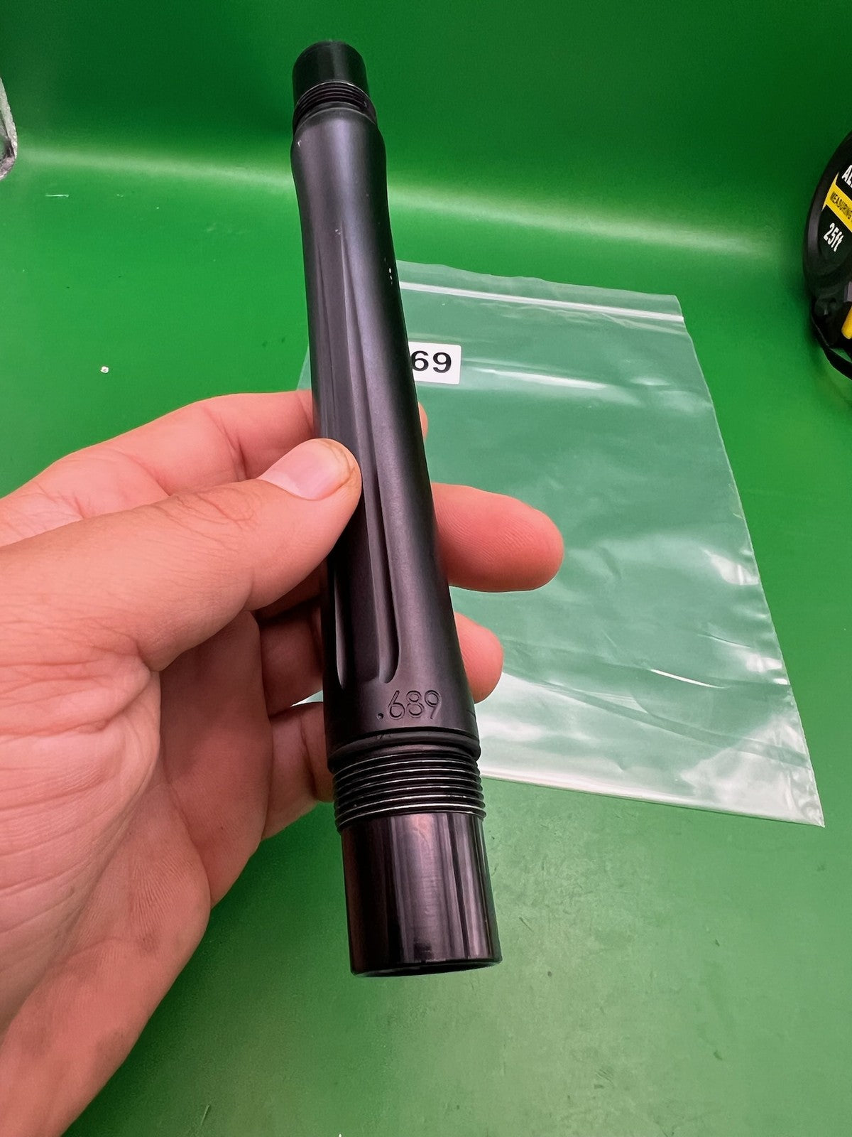 Planet Eclipse Shaft 4 Barrel Back Black .689 Bore 8"