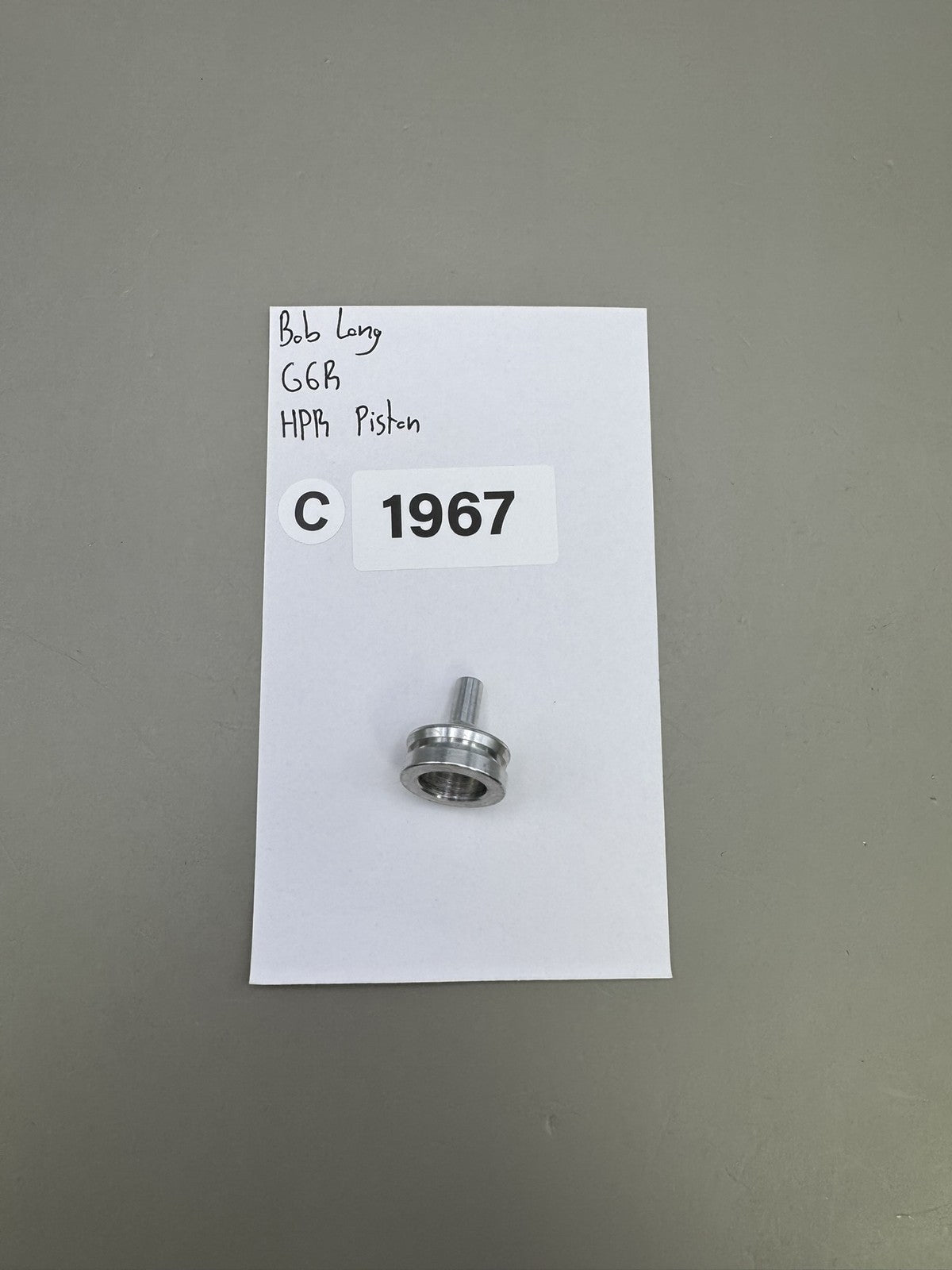 Bob Long G6R HPR Piston