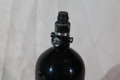 Guerilla 70/4500 Paintball HPA Carbon Fiber Tank Black With Neoprene Cover