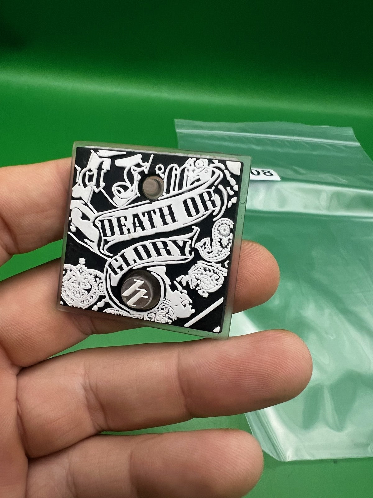 Hybrid Halo Death Or Glory Loader Plate Black White Limited Edition