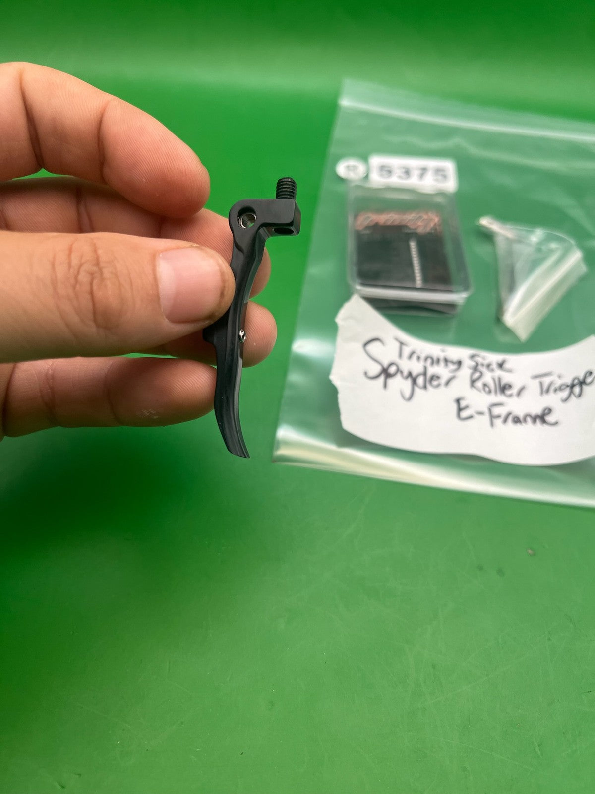 Trinity Sick Spyder E-Frame Roller Trigger Black Aluminum