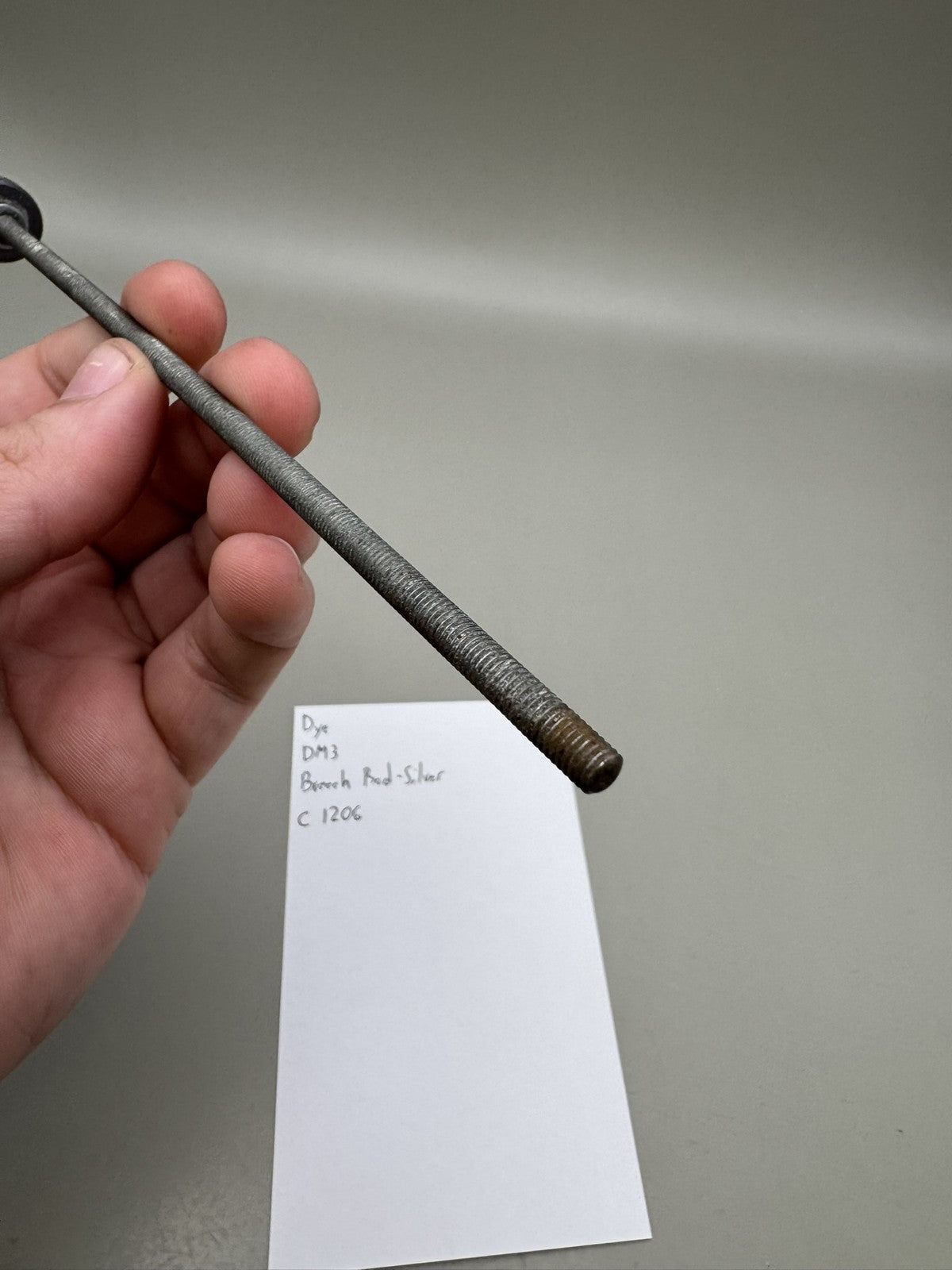 Dye DM3 Breech Rod - Silver