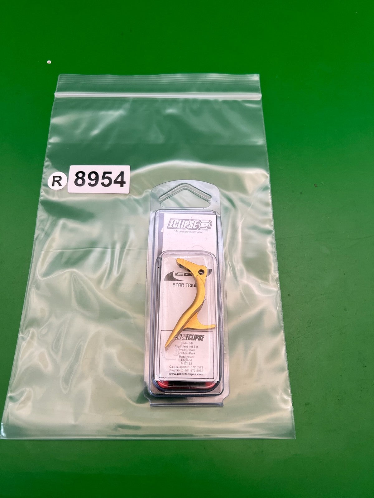 Planet Eclipse Ego Star Trigger Gold Anodized Aluminum ECLEG0R1201