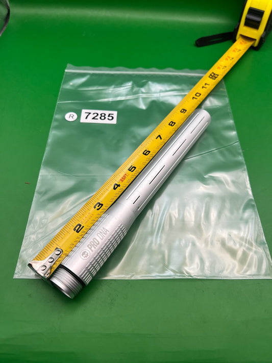 Infamous Pro DNA Silencio AC Threaded Barrel Tip Silver Aluminum 14"