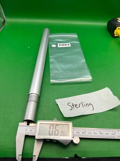 Sterling Paintball Barrel Back Silver 12in .686 Bore