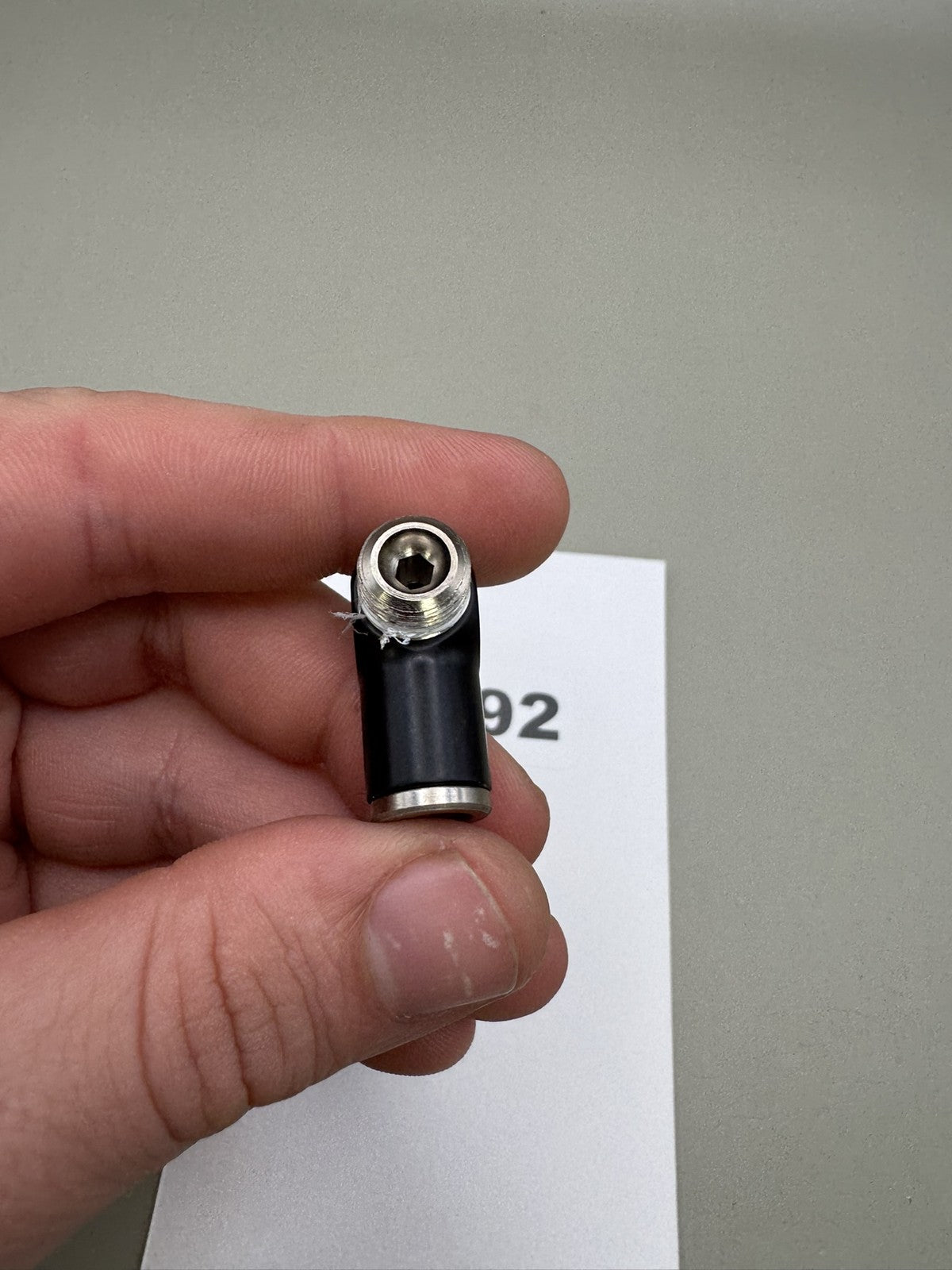 CCM PB 90Â° Fitting Black