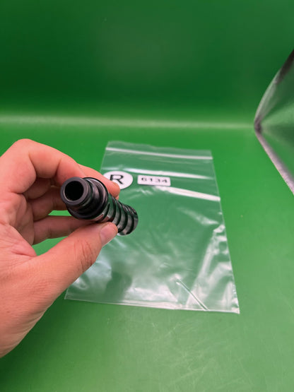 Twisted Gas Through Grip - used paintball gas through grip - black swirl / marble