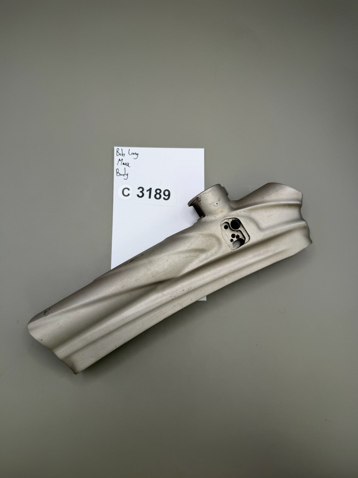 Bob Long Marq Body Silver Aluminum Paintball Marker Part