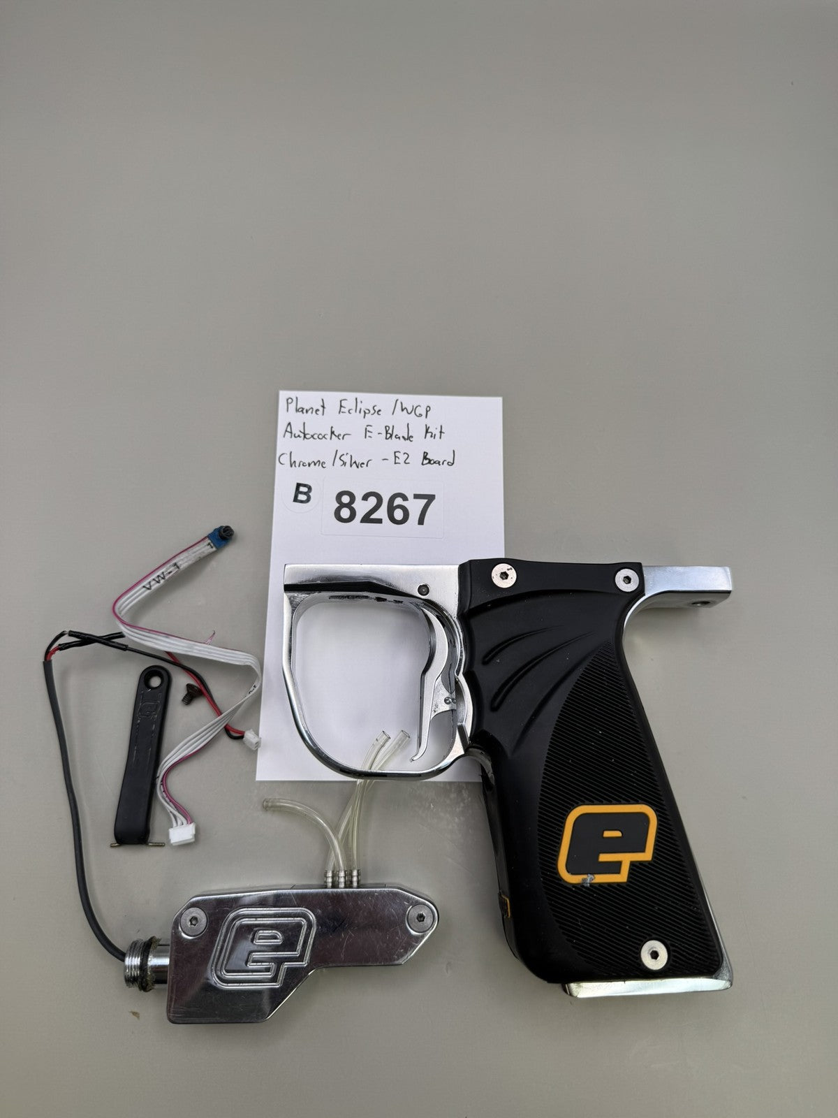 Planet Eclipse /WGP Autococker E-Blade Kit Chrome/Silver - E2 Board
