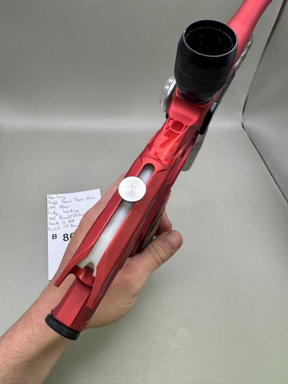 Bob Long Diable Storm Team Gun 2k5 Alias - Paintball Marker Fully Working