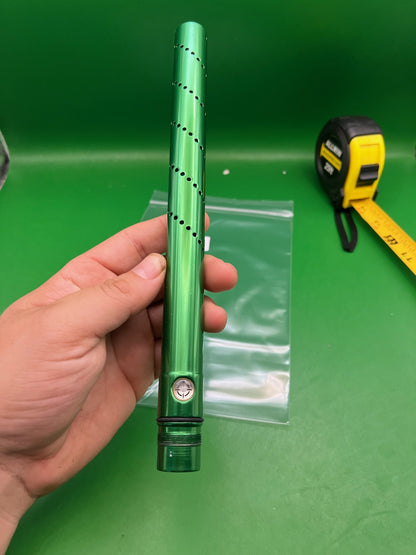 Smart parts Freak Tip Gloss Green - used paintball barrel tip - green gloss anno