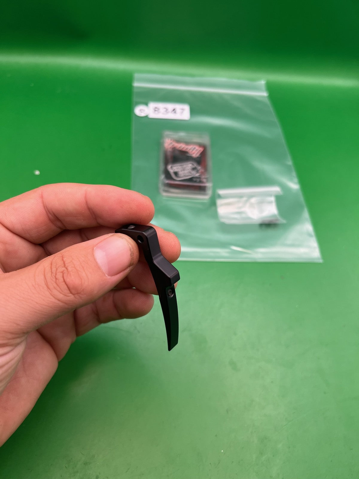 Trinity Paintball Aluminum Blade Trigger Black for Spyder