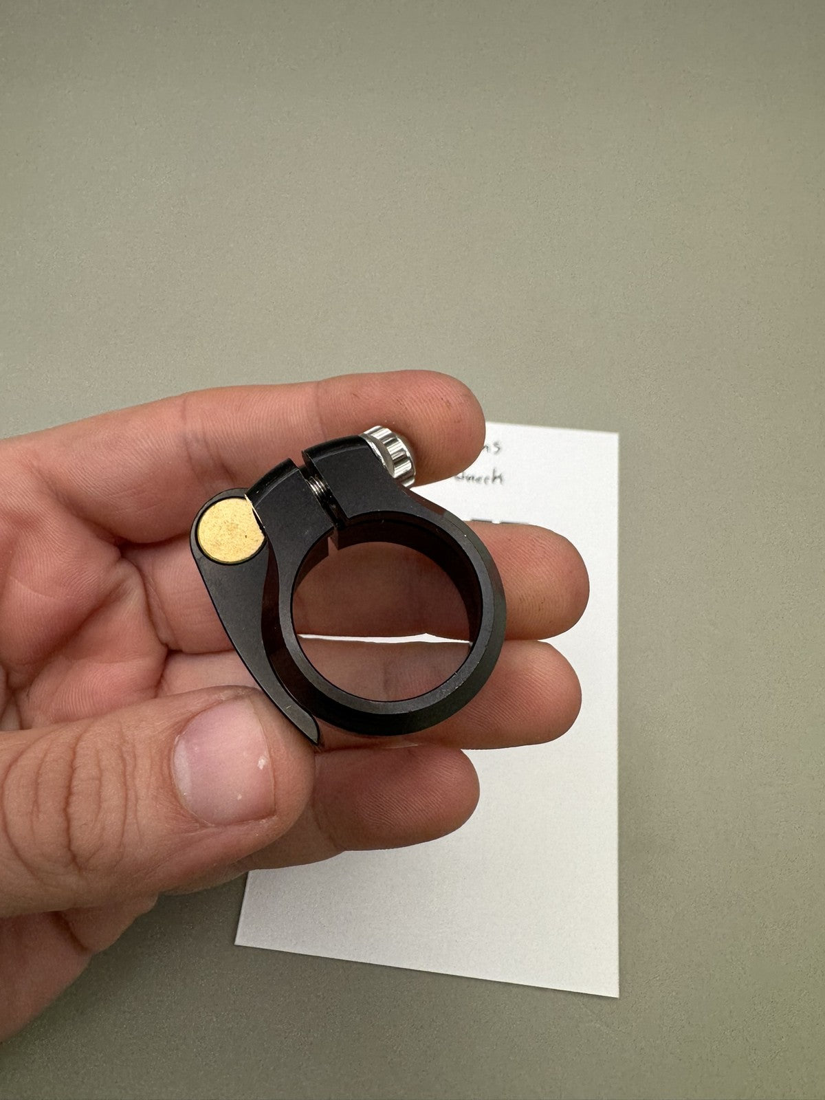 Inception Designs Clamping Feedneck Black