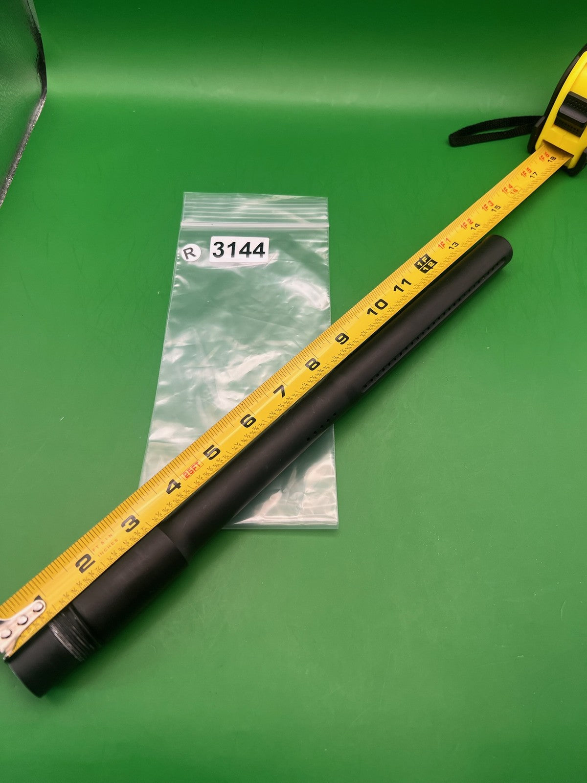 J&J 14in Barrel .688 Bore Autococker AC Thread Black Aluminum