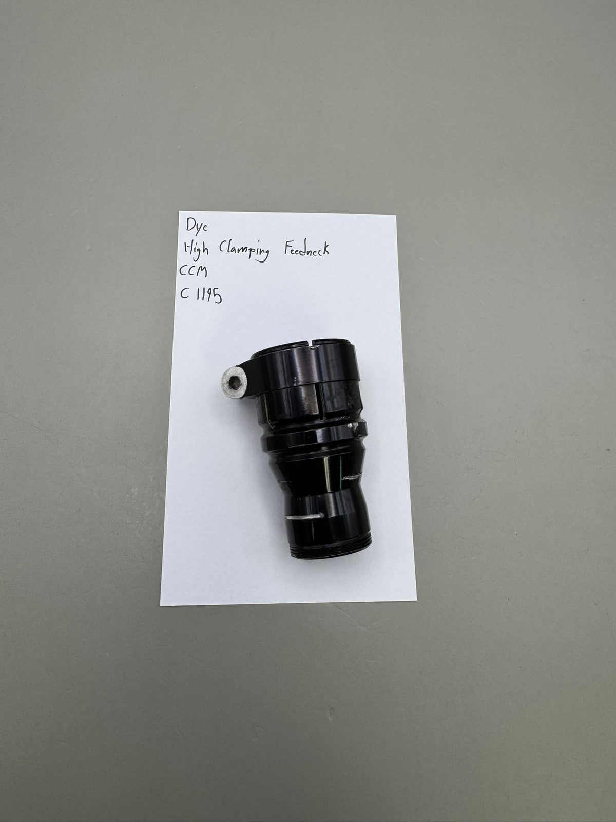 Dye High Clamping Feedneck CCM