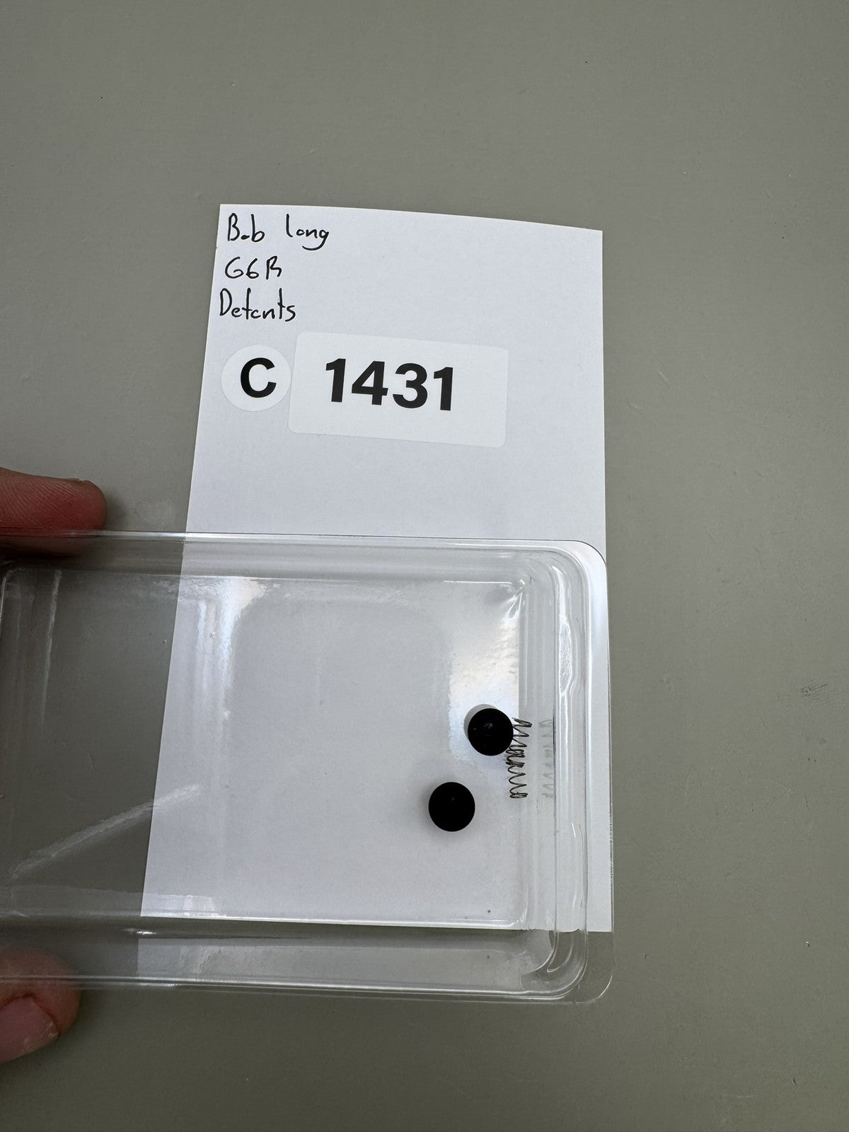 Bob Long G6R Detents