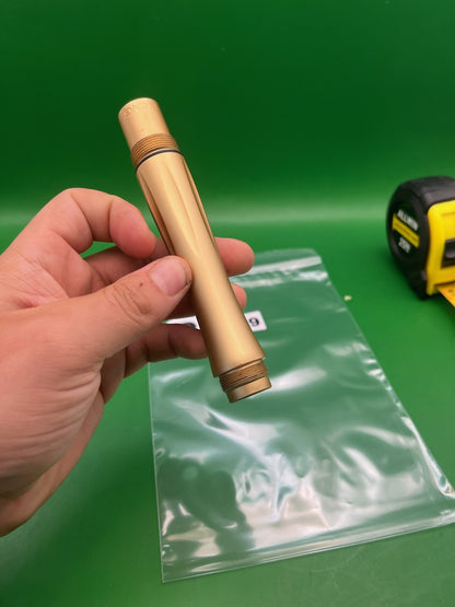 Bob Long  Piece barrel Back Autococker Thread .689 Gold