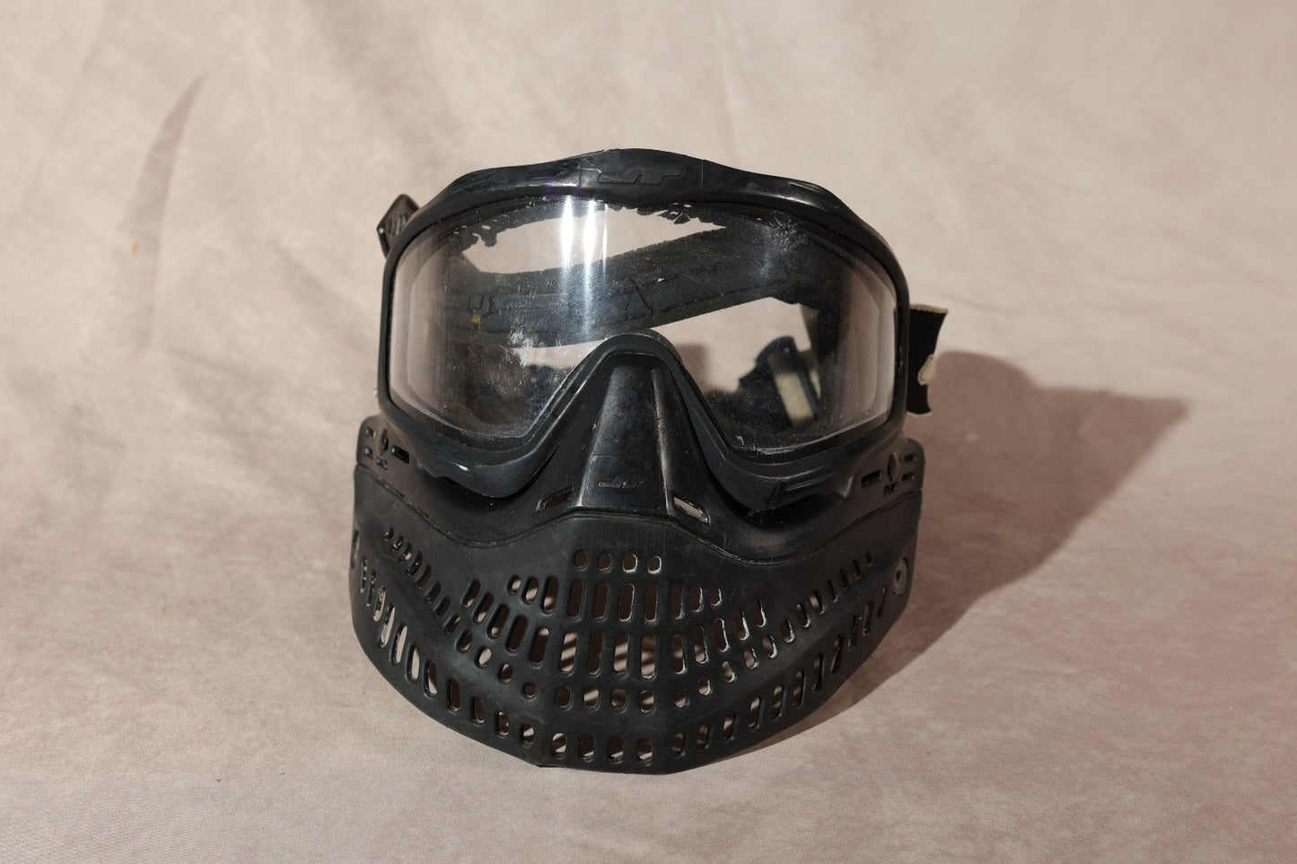 JT Paintball Mask Full Face Goggle Black Thermal Lens Protective Gear