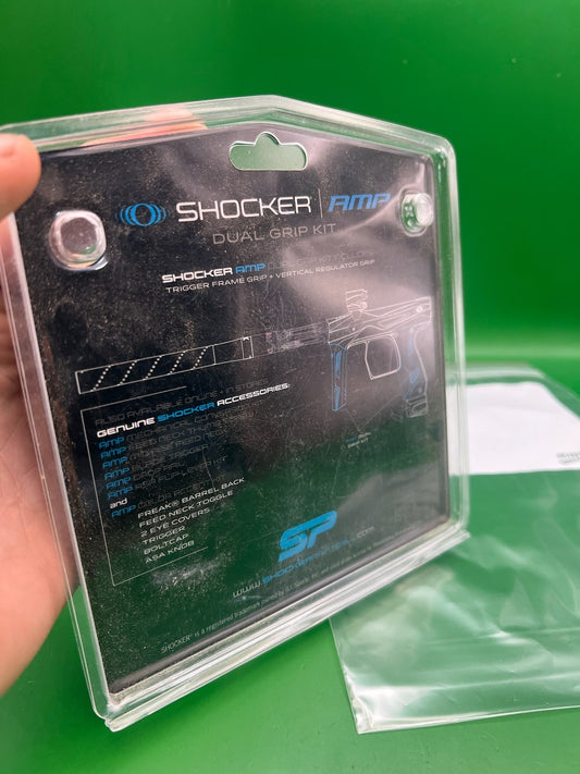Smart Parts Shocker AMP Dual Grip Kit Black Trigger Frame & Vertical Reg Grip