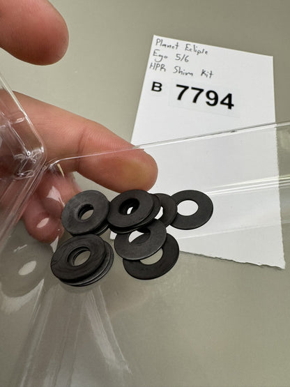 Planet Eclipse Ego 5/6 HPR Shim Kit Black