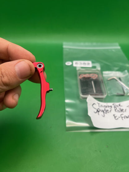 Trinity Sick Spyder Roller Trigger E-Frame Red Aluminum