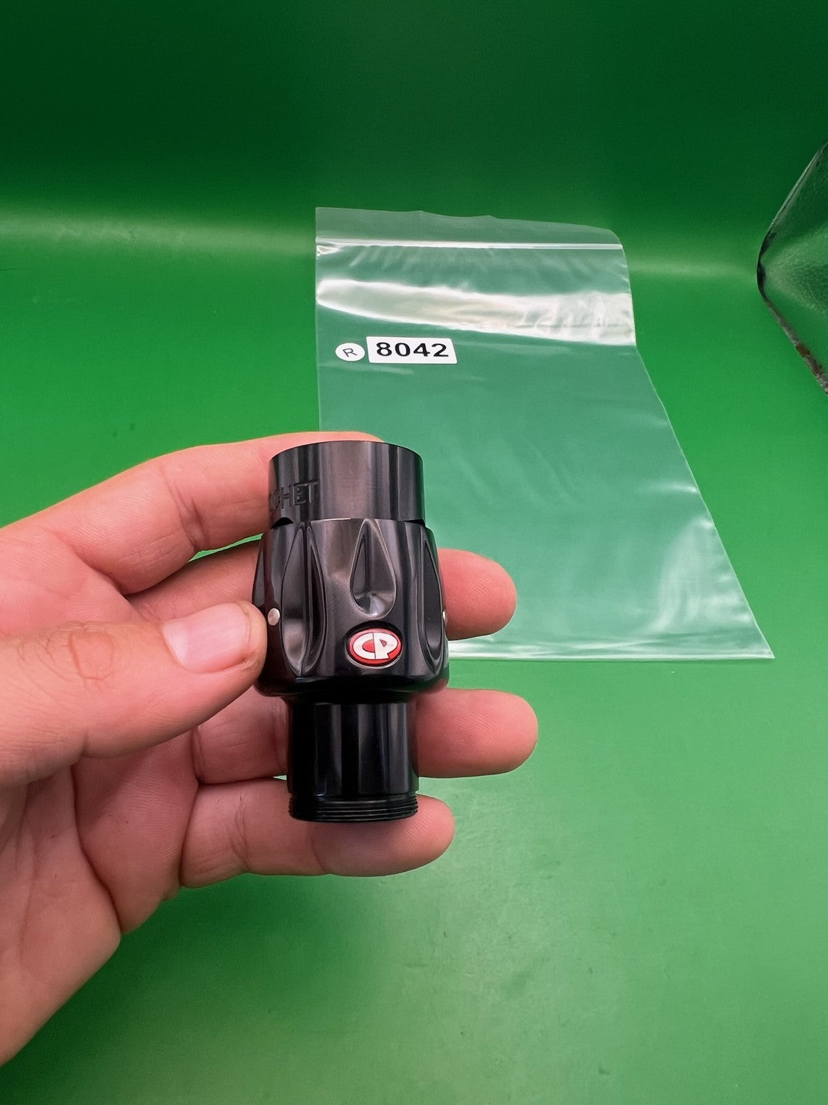 CP Custom Products Twist Lock Clamping Feedneck Black Aluminum