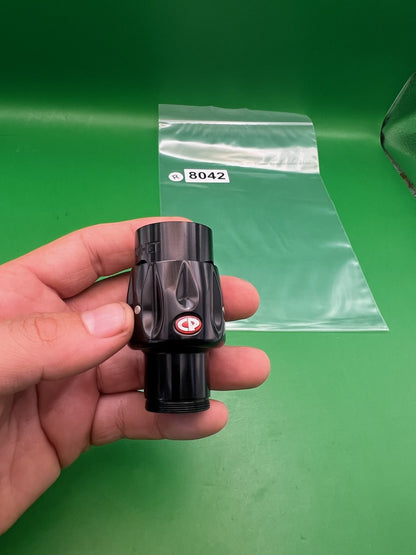 CP Custom Products Twist Lock Clamping Feedneck Black Aluminum
