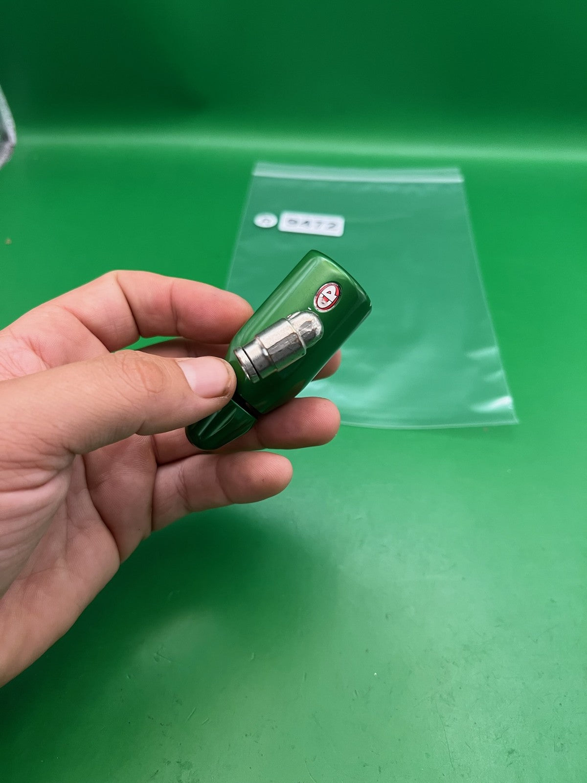 Custom Products CP ASA Green Anodized Aluminum Paintball
