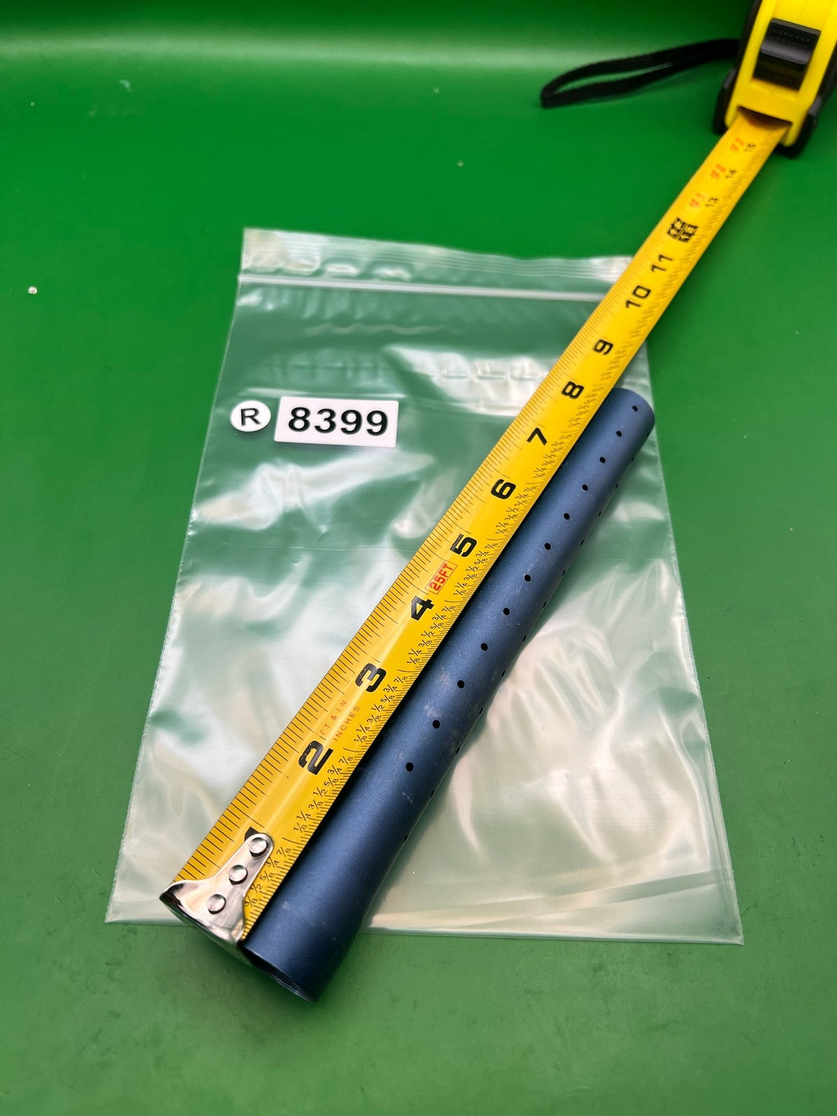 Empire PB Paintball Barrel Tip 14 inch Satin Blue Ported Aluminum