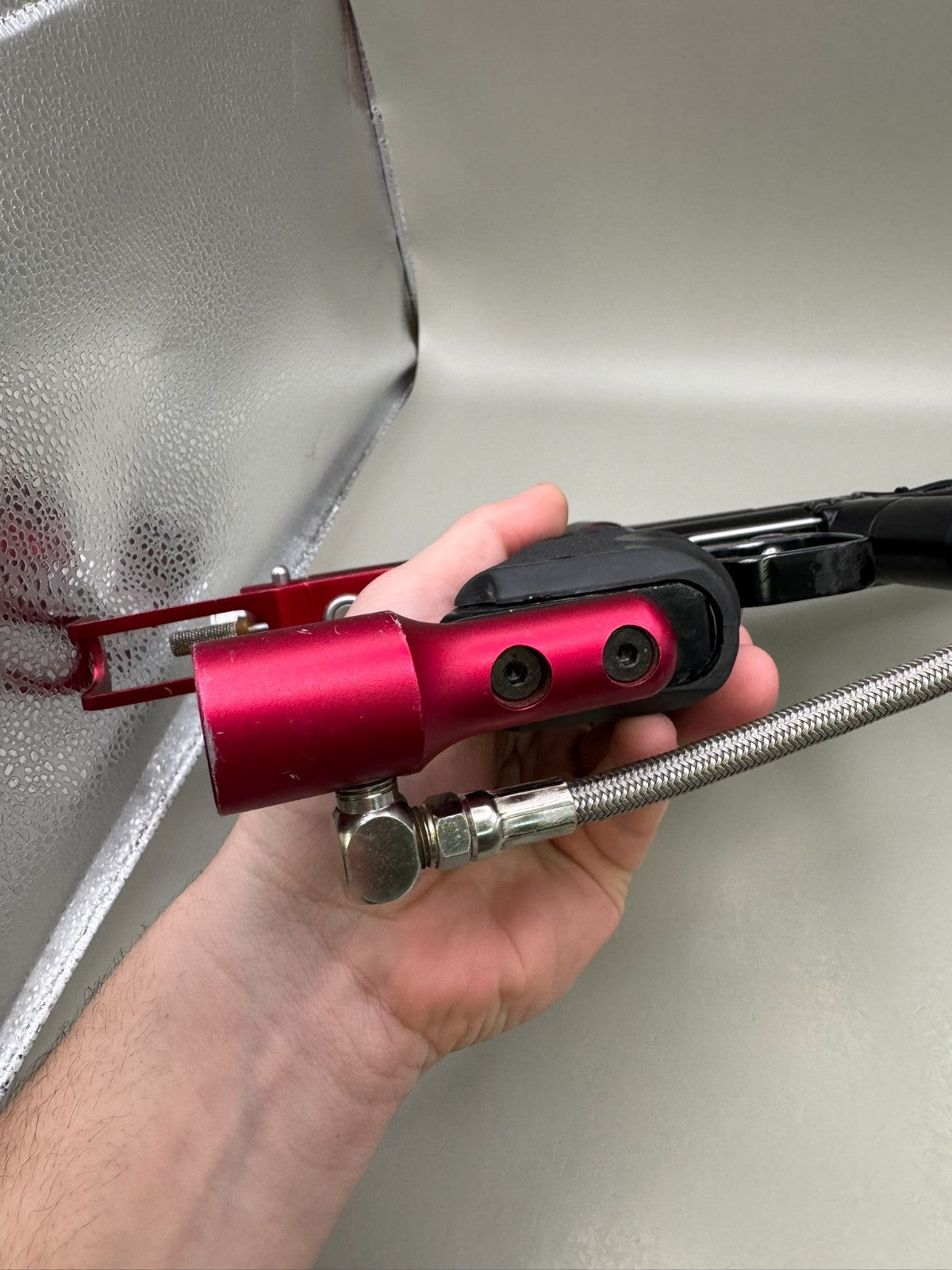 WGP Autococker Trilogy - Black/Red - Paintball Marker Fully Working