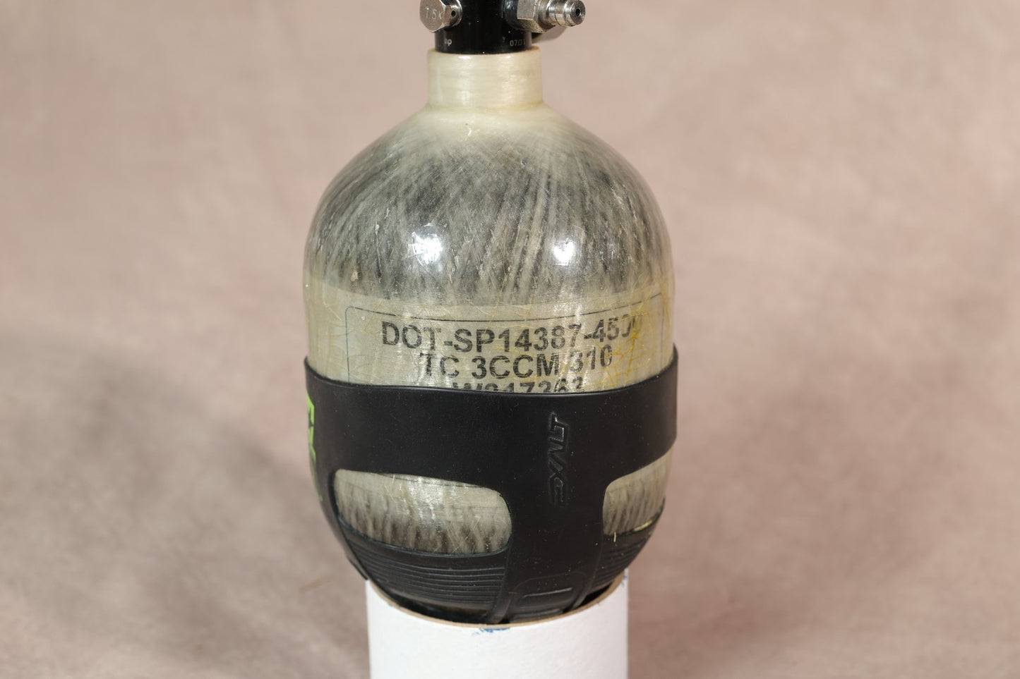 Empire 48ci Carbon Fiber HPA Tank Paintball Air System With Regulator