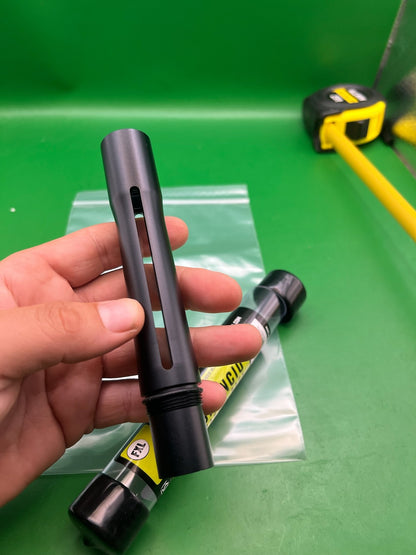 Infamous Silencio FXL Autococker Barrel Back Gloss Black