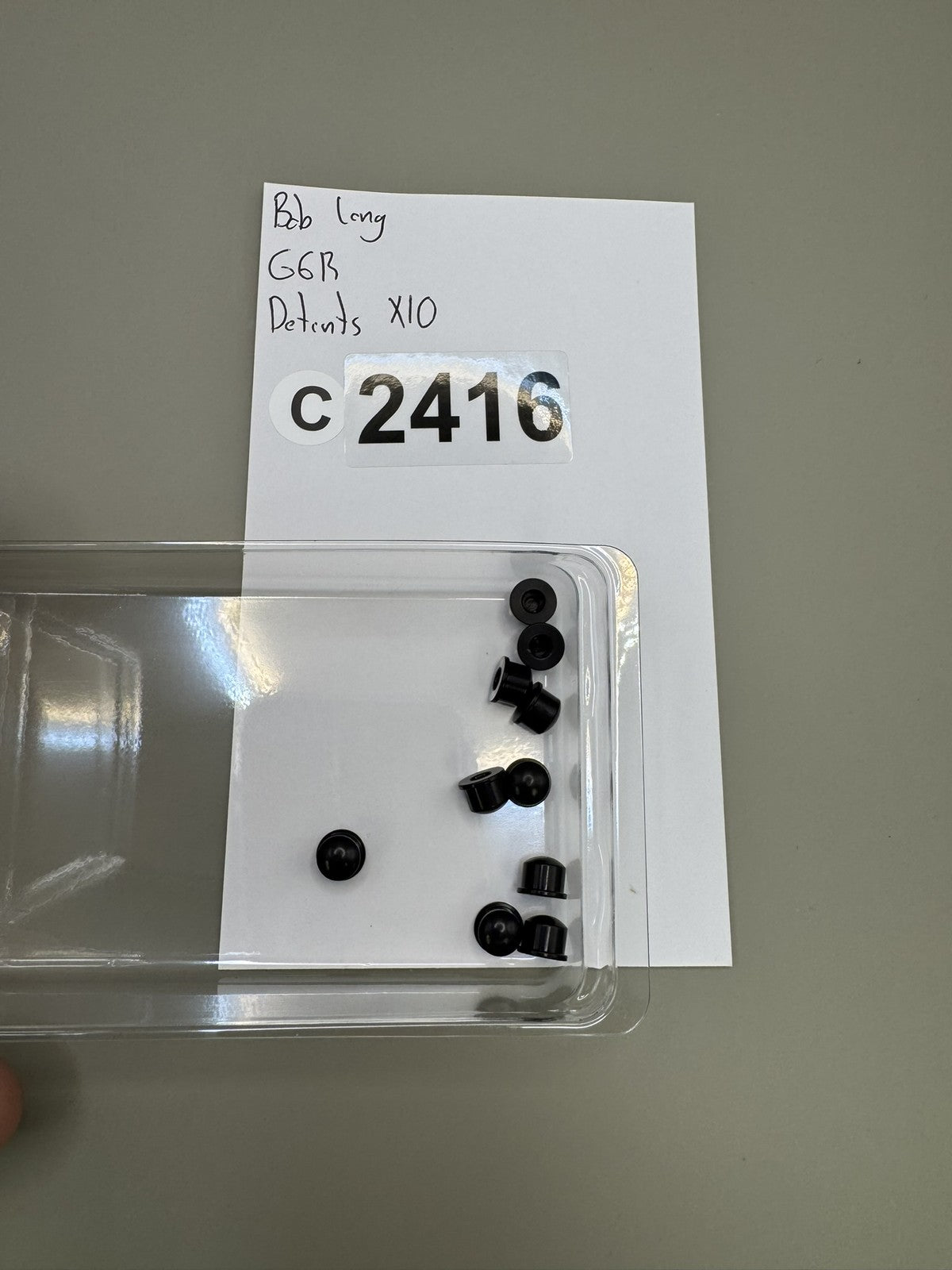 Bob Long G6R Detents X10