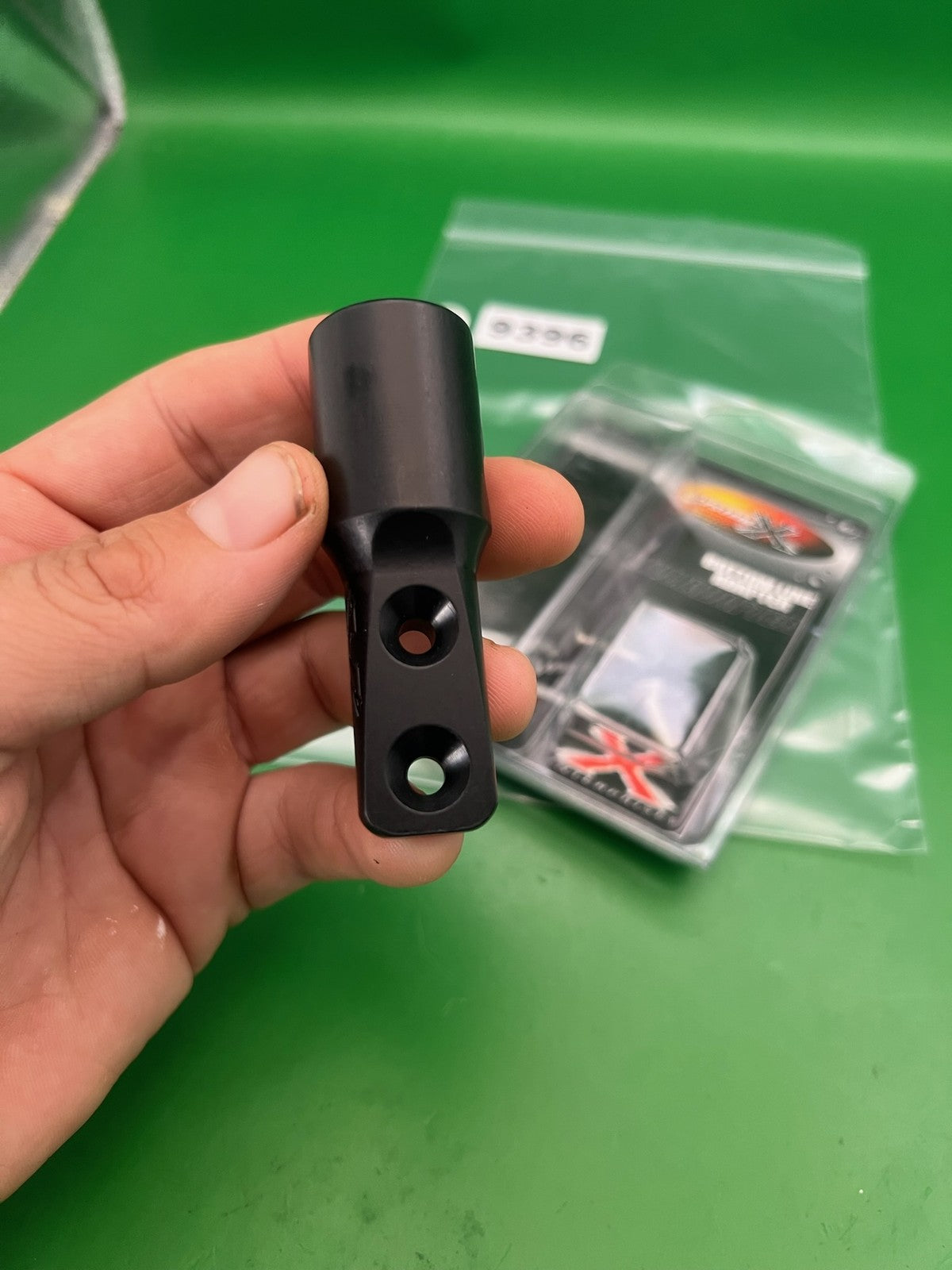 System X NOS ASA Bottom Line Adapter Black Paintball On/Off