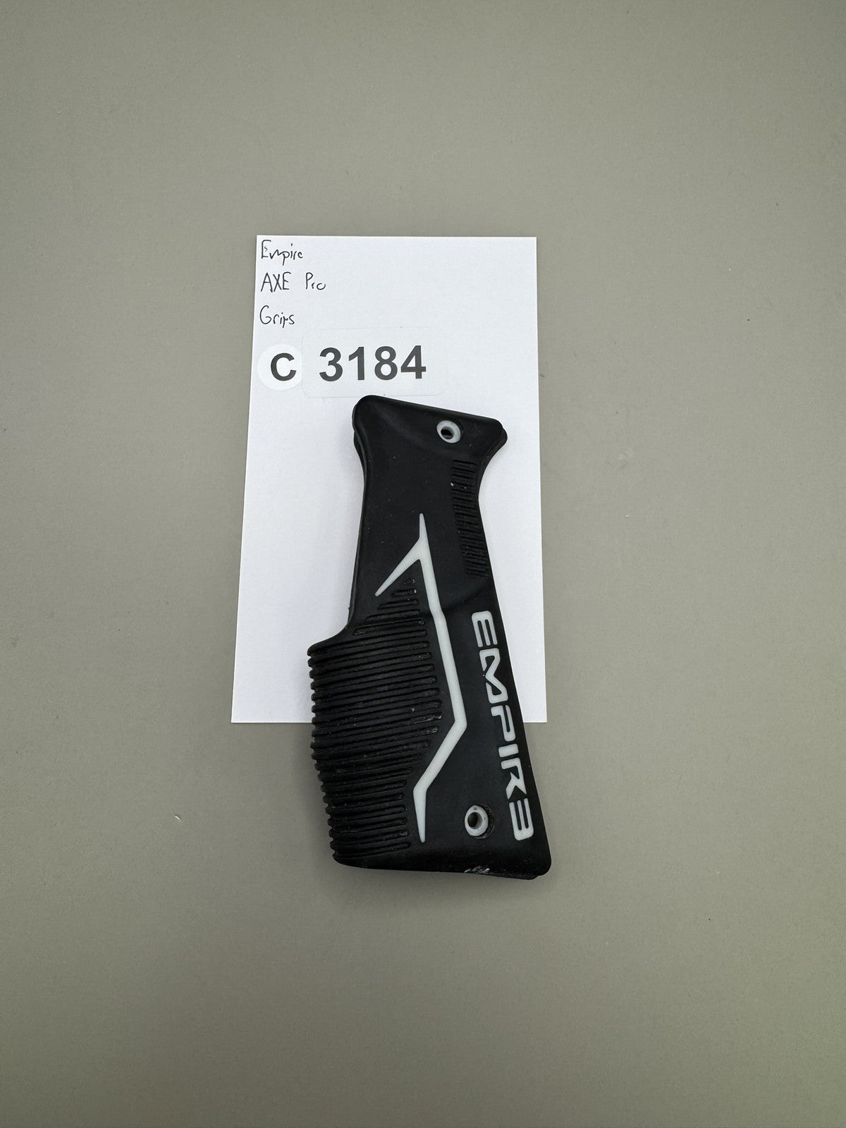 Empire AXE Pro Grips Black Rubber Grip Panels Paintball