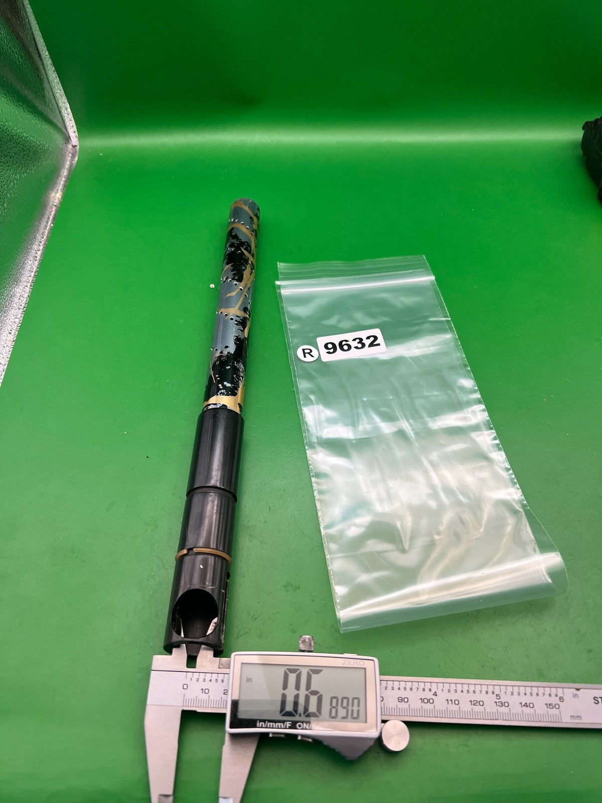 Eclipse Splash Smart Parts Tear Drop Paintball Barrel 0.689 12 inch Automag