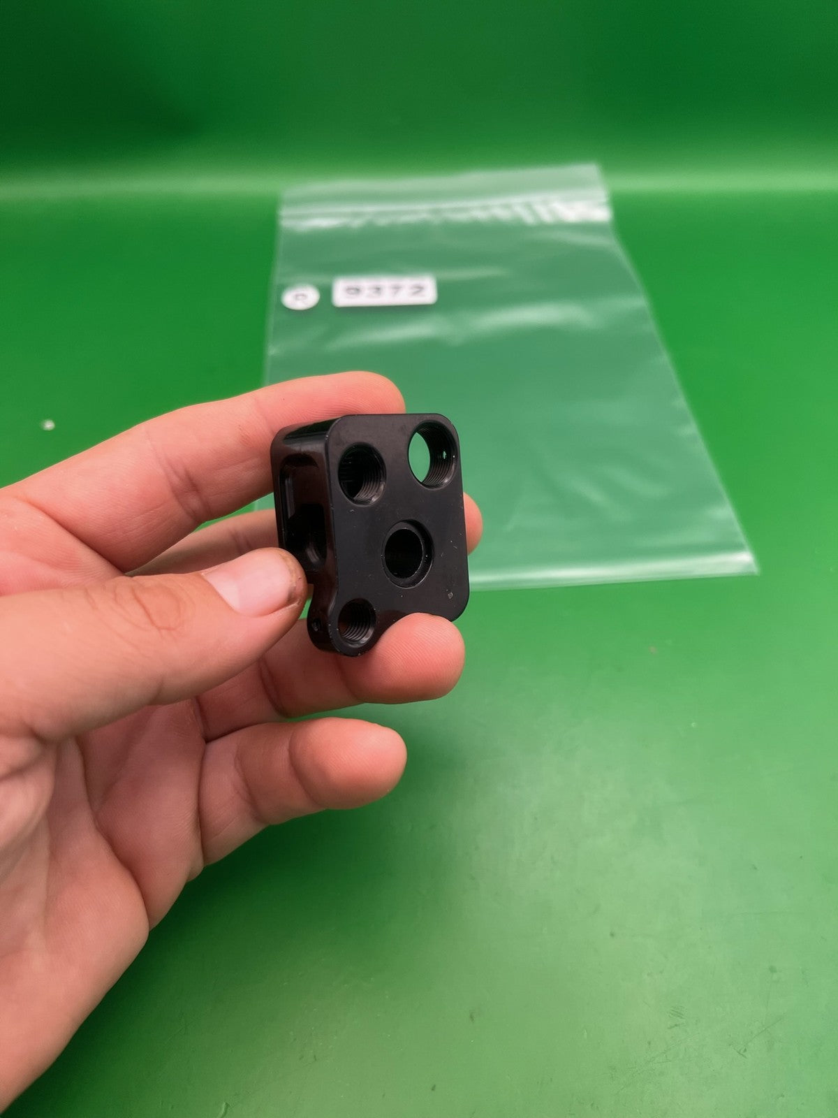 WGP Autococker Front Block Black Aluminum Gloss