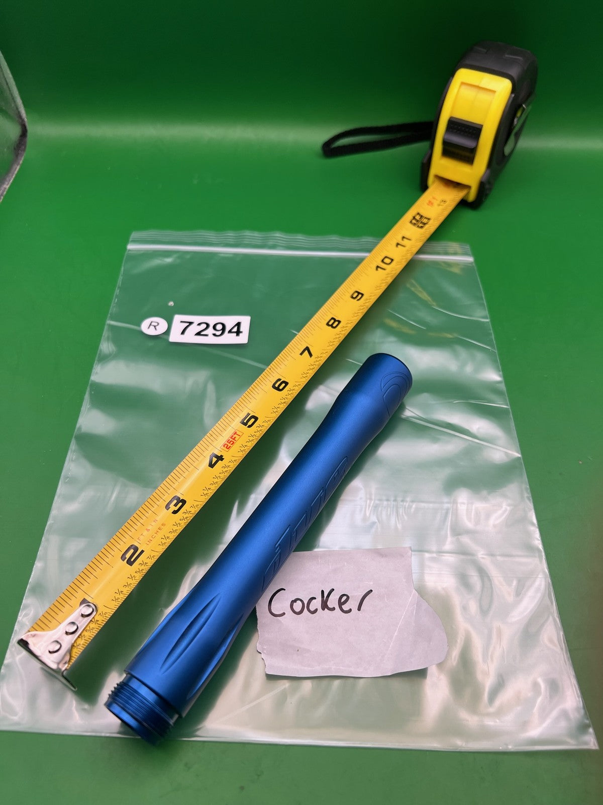 Dye UL-I Barrel Back Autococker AC Thread Dust Blue Aluminum