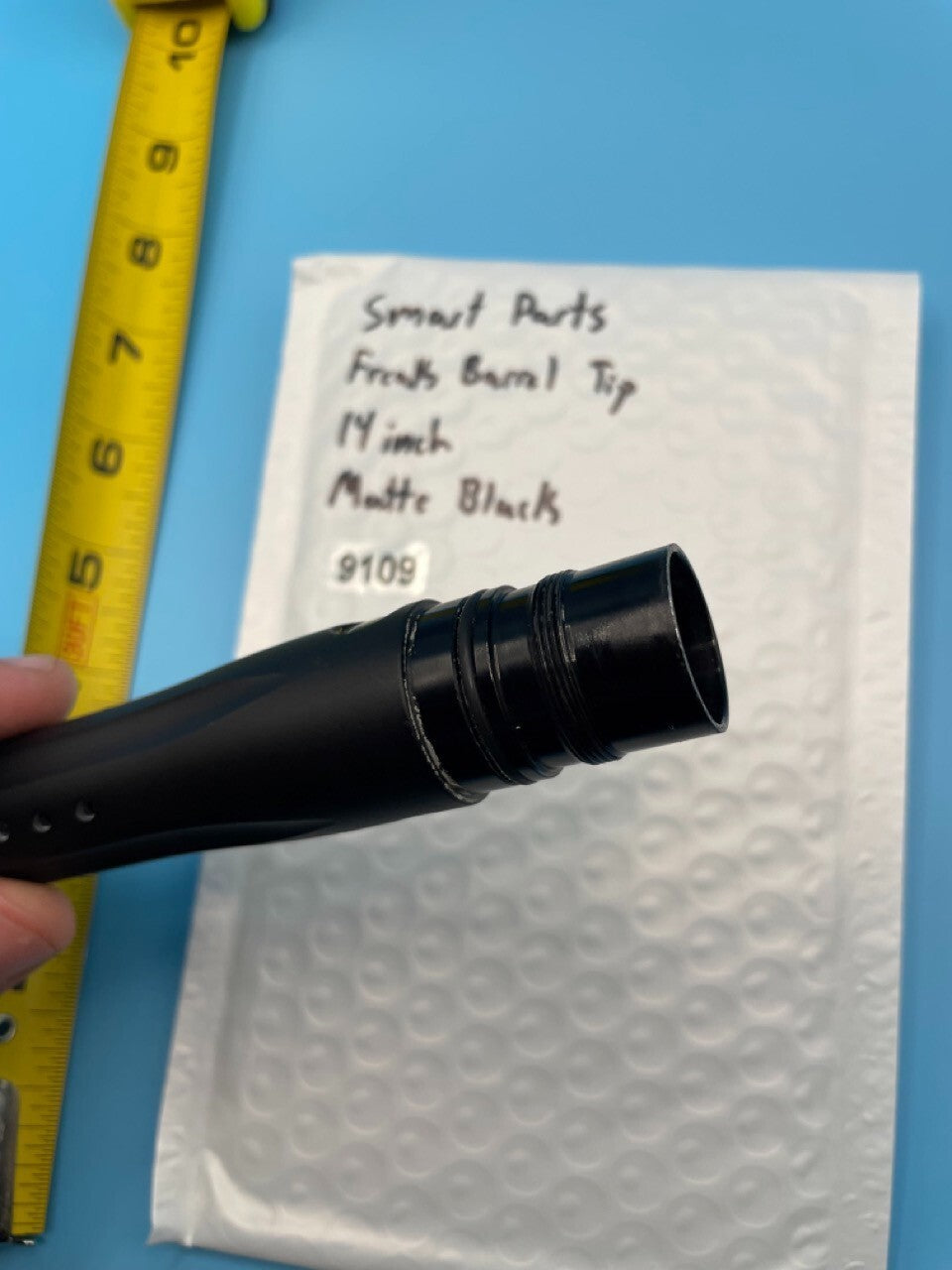 Smart Parts Freak Paintball Barrel Tip 14 inch Matte Black
