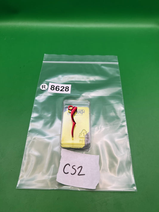 Infamous GEO R5 Deuce Trigger Red Fits CS2 CS3 Aluminum Anodized