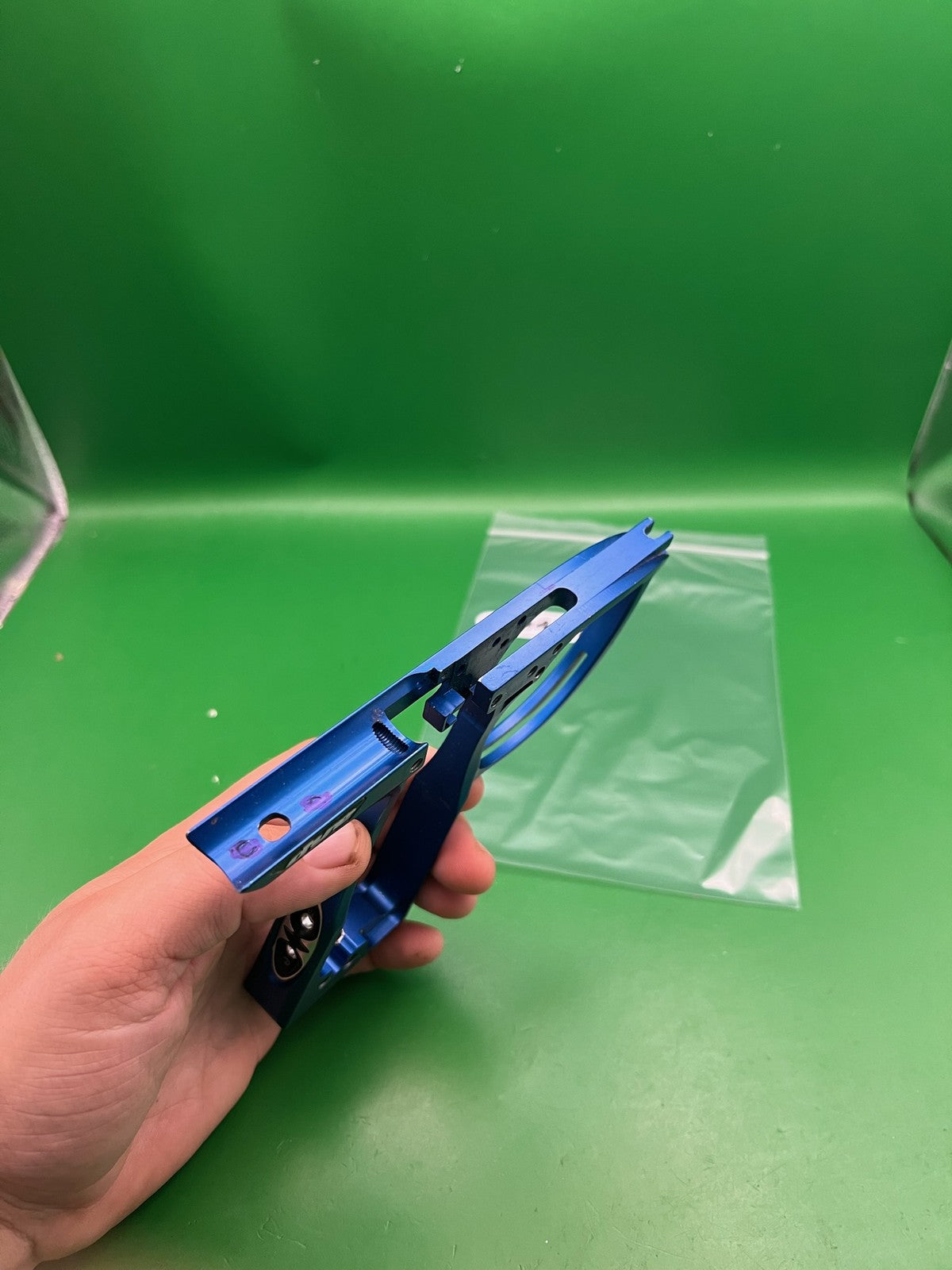 Dye DM6 Trigger Frame Blue Anodized UL Ultralite Matrix Electronic