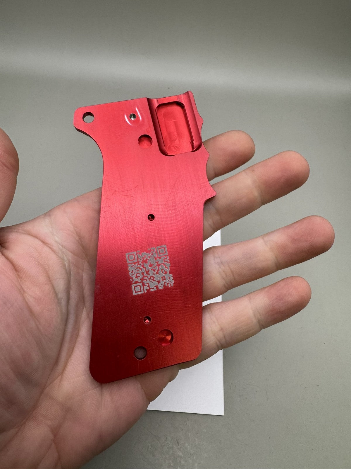 WGP/Planet Eclipse Autococker E-Blade ODM Grips - Red for Sci Fi Morlock
