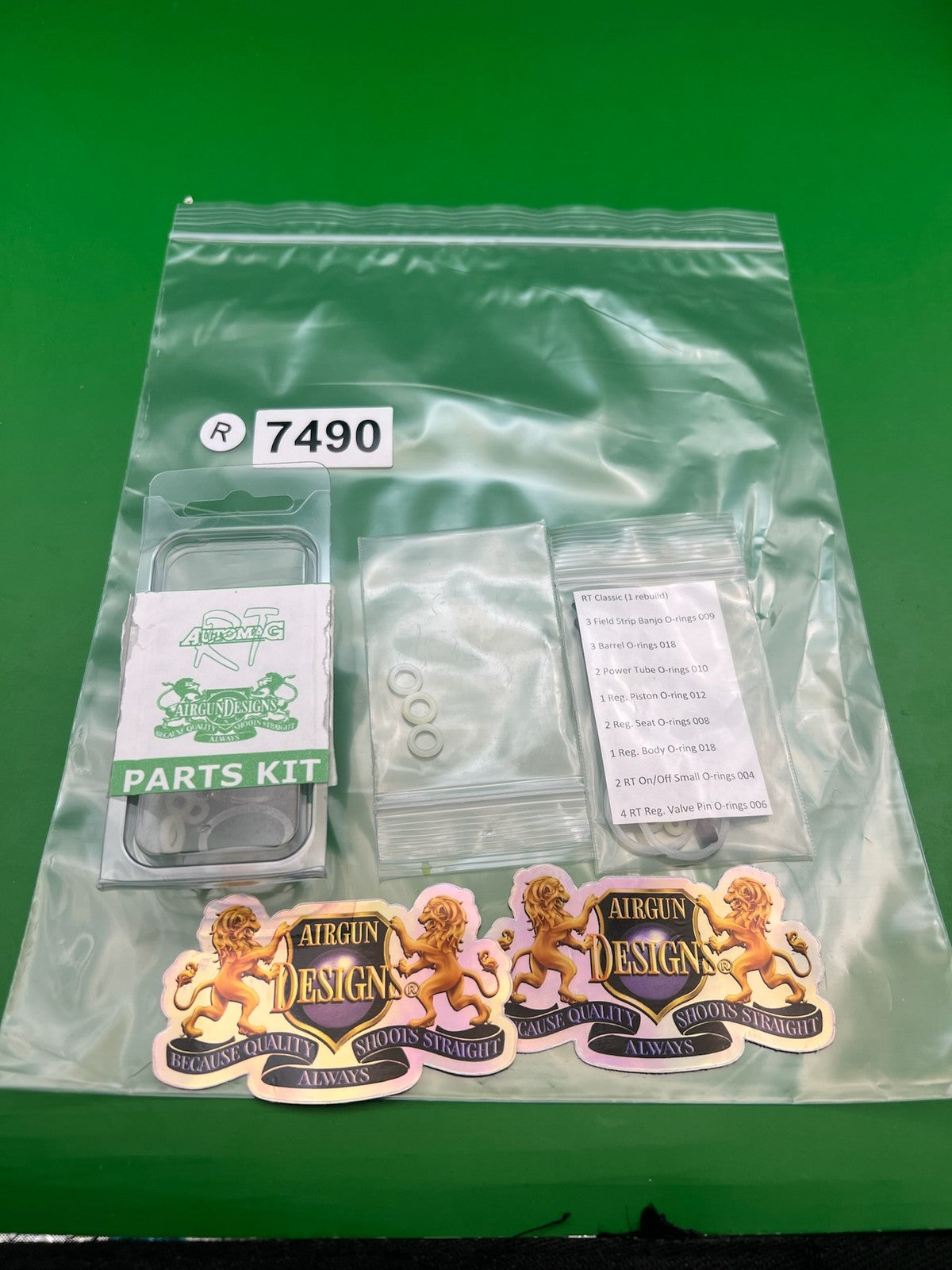 AGD Automag RT Classic Parts Kit O-Ring Rebuild Springs Tune Up