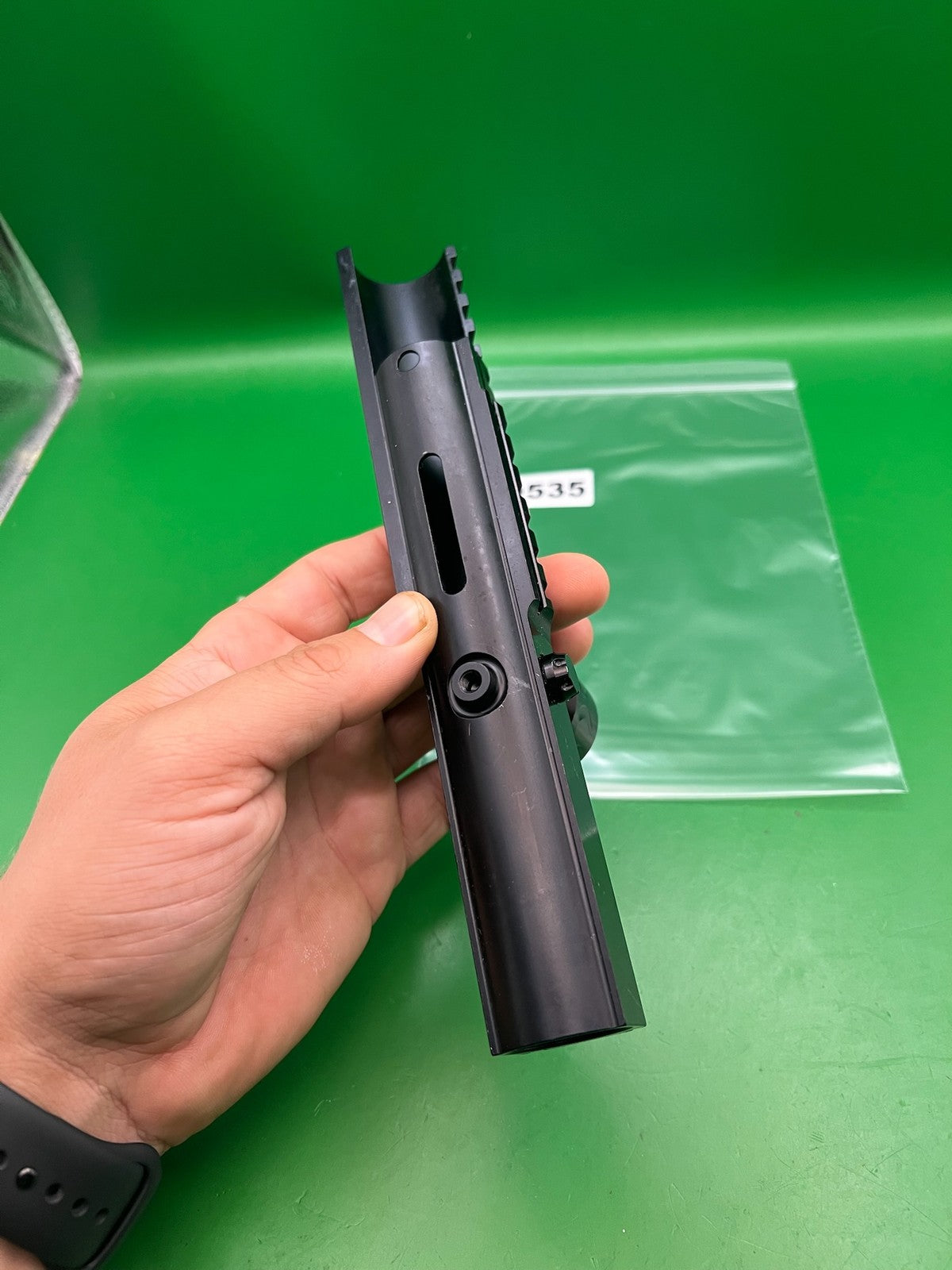 ACD AGD Automag Tac-One Body Black Picatinny Rail Feedneck