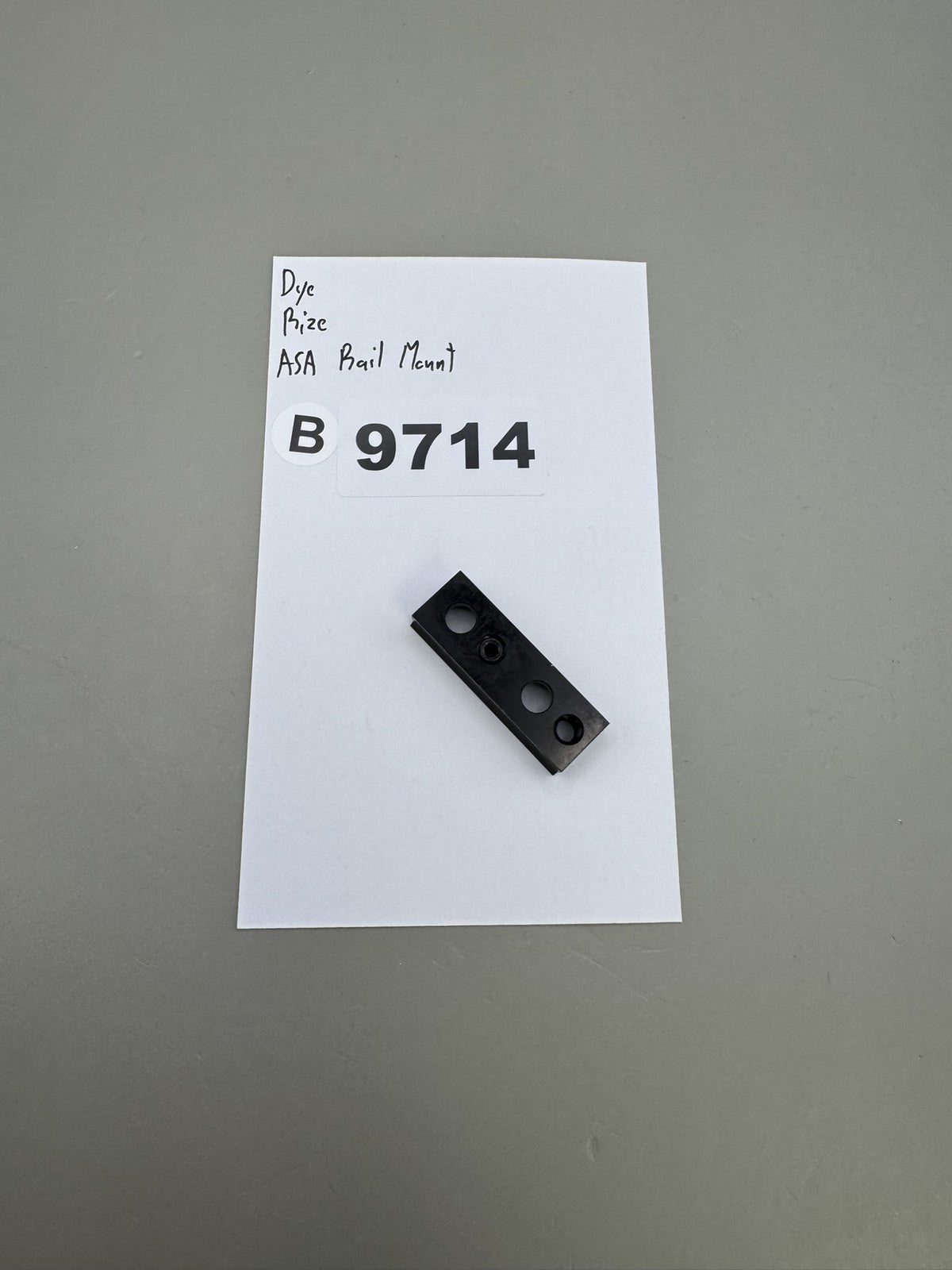 Dye Rize ASA Rail Mount
