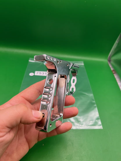 WDP Angel Chain Trigger Frame Silver Chrome Polished Aluminum